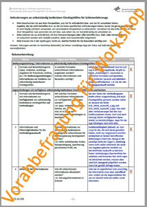 Vorabbefragung zum Workshop Vorabbefragung zum Workshop