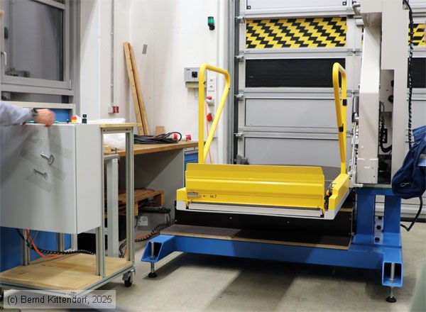 Vorführung eines Lifts vom Hersteller Högg, Foto: Bernd Kittendorf, 2025 Vorführung eines Lifts vom Hersteller Högg, Foto: Bernd Kittendorf, 2025