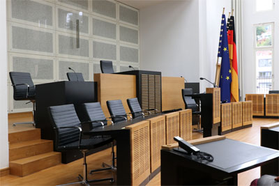 Blick in den Landtag des Saarlandes, Foto: Bernd Kittendorf, 2025